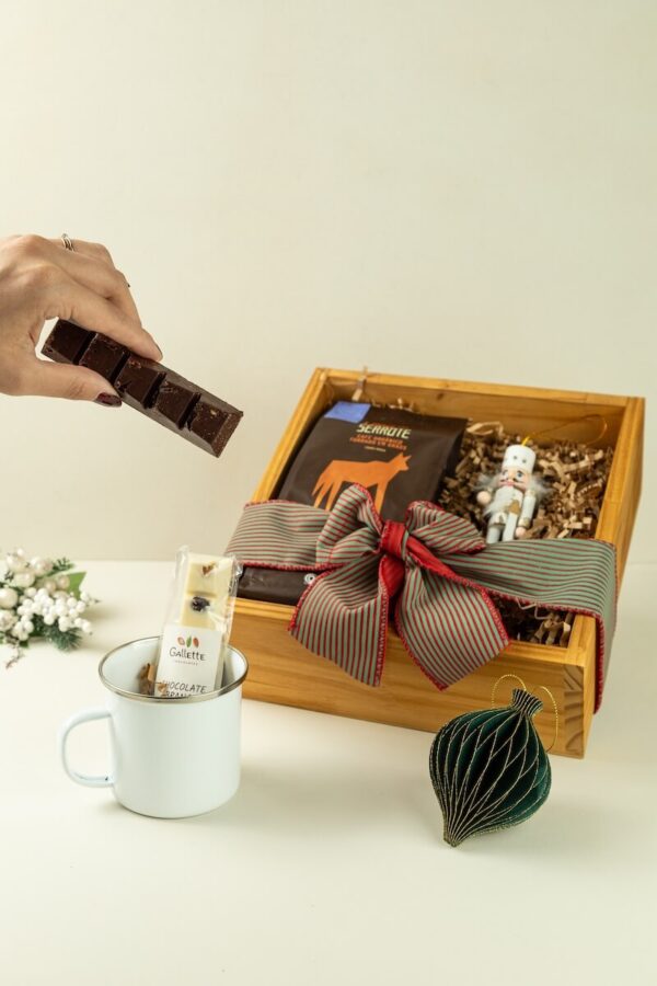 MBN010 - Caixa Café & Chocolate - Kit de Natal