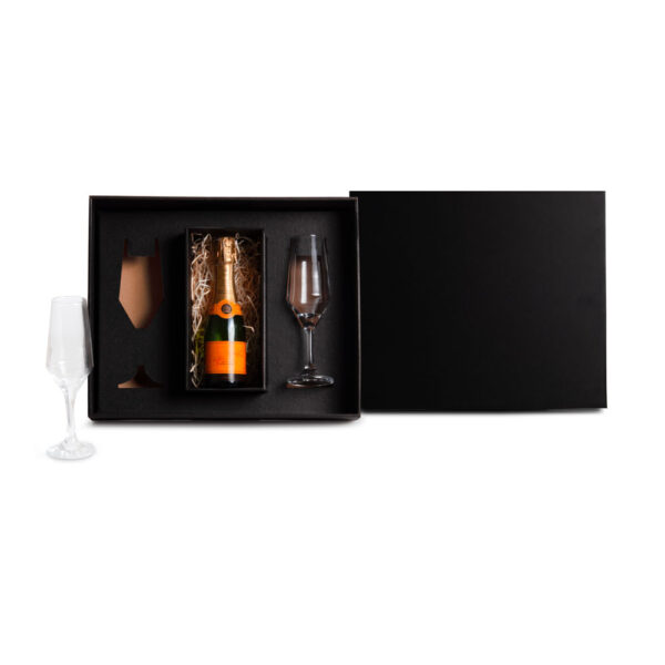 Jogo De Taças De Vidro P/ Champagne 186 Ml - 2 Pçs - Não Acompanha A Garrafa