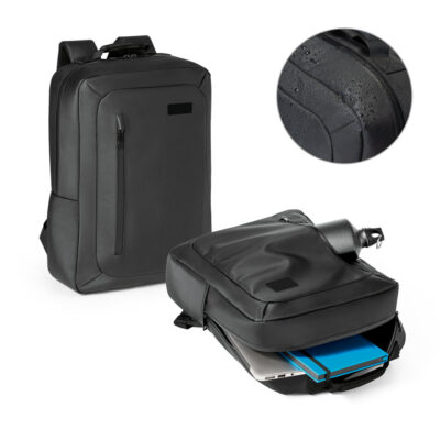 Mochila para notebook (15'6'') em 600D impermeável com compartimento principal almofadado (10 L)