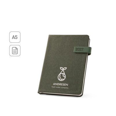 Agenda em PET reciclado (100% rPET)