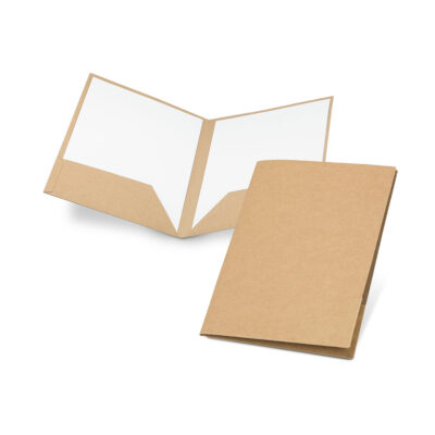 Pasta porta-documentos A4 em papel 100% reciclado (400 g/m²)