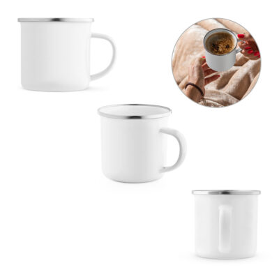 Caneca em esmalte para sublimação 350 mL