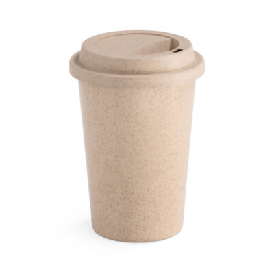 Copo para viagem em fibra de bambu (60%) e PP (40%) 450 mL