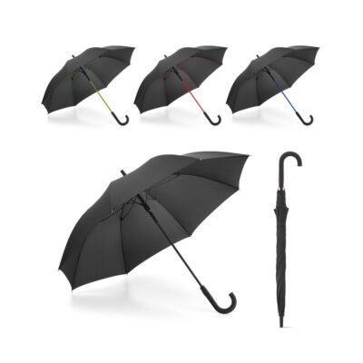Guarda-chuva em pongee 190T com abertura automática