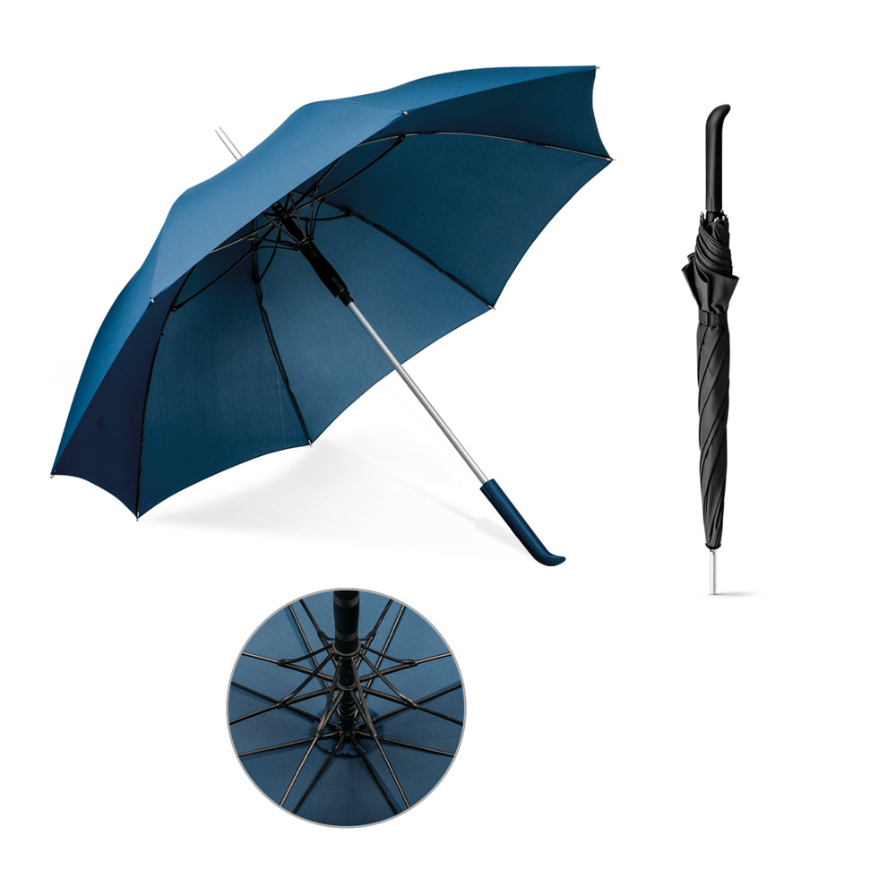 Guarda-chuva em poliéster pongee 190T com abertura automática